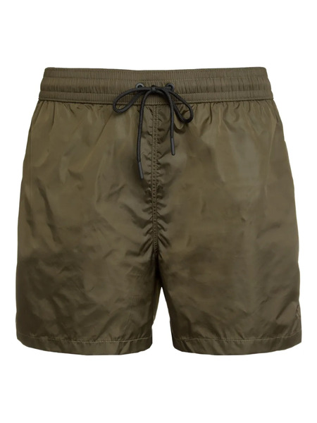  The (alphabet) Drawstring Swim Shorts - Green 