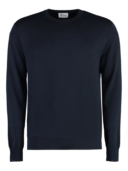 The (alphabet) Ribbed-knit Sweater - Black 