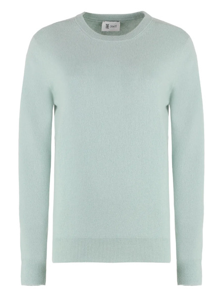  The (alphabet) Ribbed Long-sleeve Sweater - Blue 