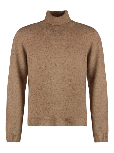  The (alphabet) Turtleneck Sweater - Brown 