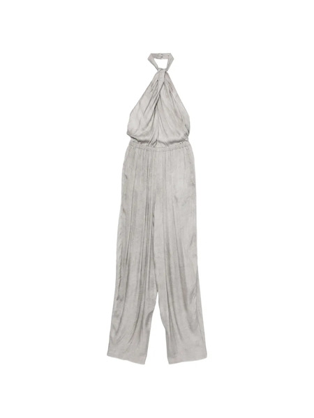  The Andamane Amber Twisted Jumpsuit - Grey 
