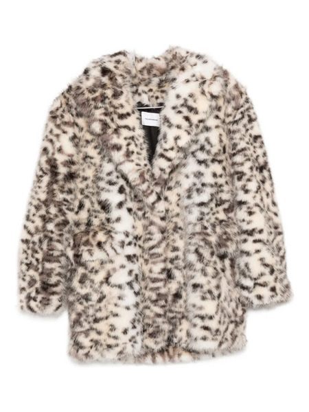  The Andamane Animal-print Coat - White 