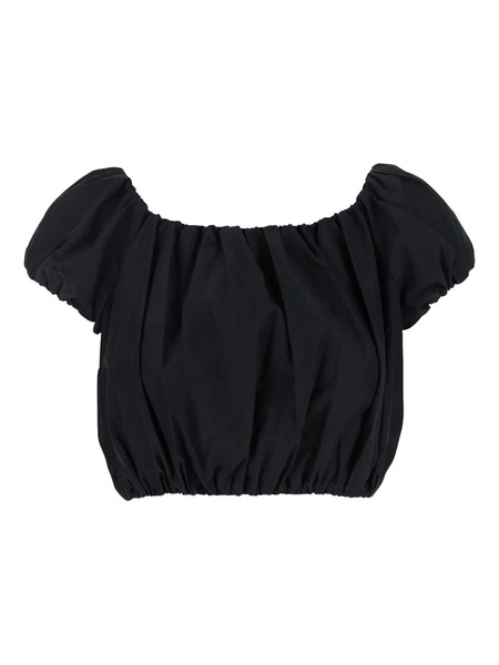  The Andamane Cropped Blouse - Black 