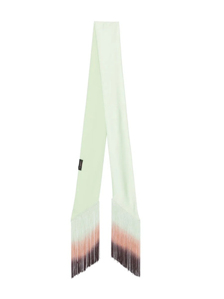  The Andamane Fringed Scarf - Green 