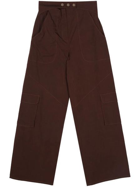  The Andamane Sarah Cargo Trousers - Brown 
