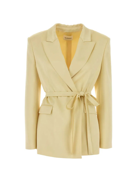  The Andamane Wilder Belted Blazer - Yellow 