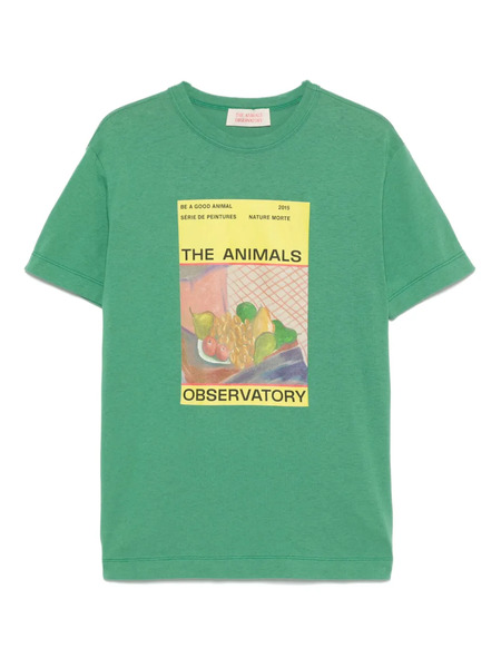  The Animals Observatory Big Rooster T-shirt - Green 