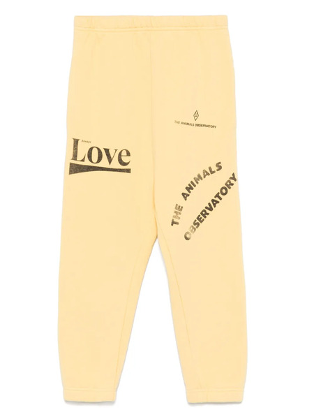  The Animals Observatory Dromedary Track Pants - Yellow 