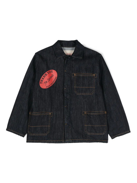  The Animals Observatory Foal Denim Jacket - Blue 