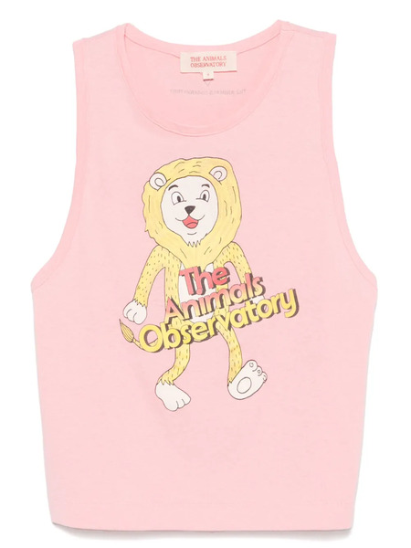  The Animals Observatory Frog Tank Top - Pink 