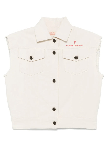  The Animals Observatory Hog Gilet - Neutrals 