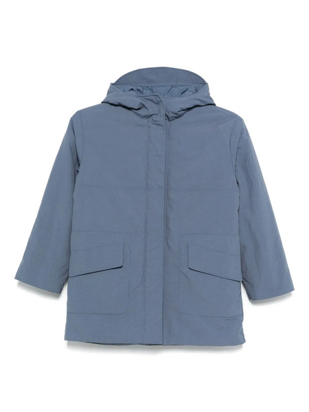  The Animals Observatory Hooded Quilted Coat - Blue 