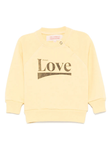  The Animals Observatory Jackal Sweatshirt - Yellow 