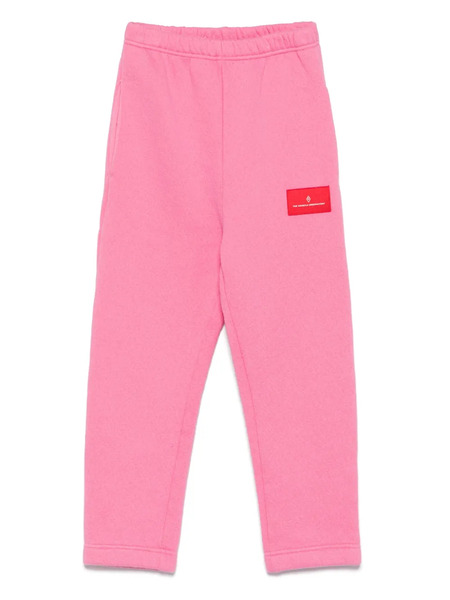  The Animals Observatory Logo-patch Sweatpants - Pink 