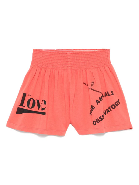  The Animals Observatory Ostrich Shorts - Orange 