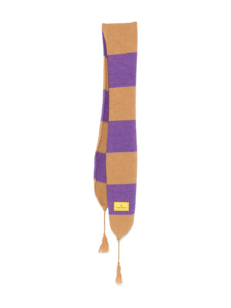  The Animals Observatory Striped Scarf - Neutrals 