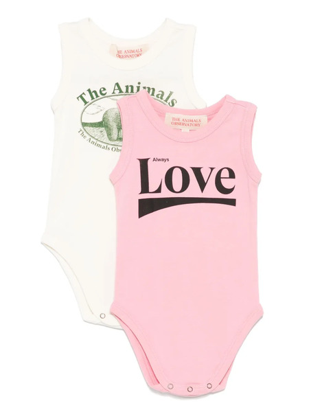 The Animals Observatory Turtle Bodies (pack Of Two) - Pink 