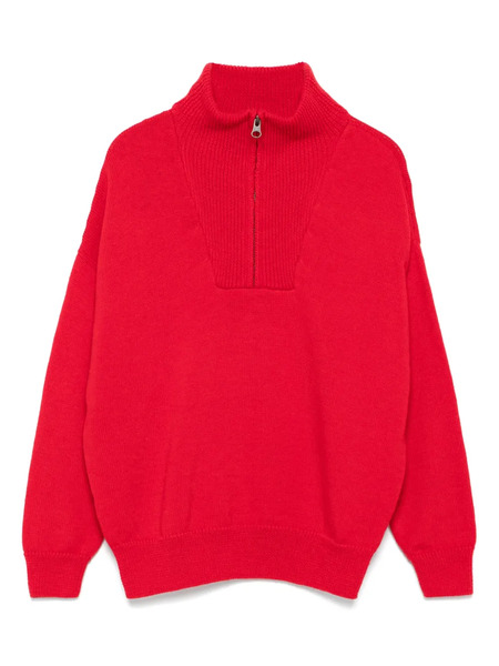  The Animals Observatory Zip-up Sweater - Red 