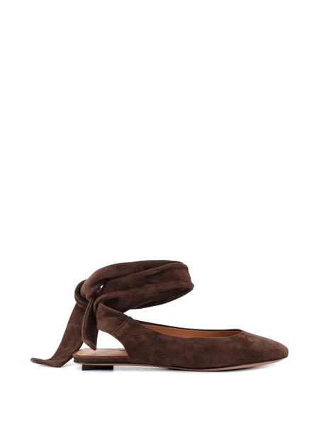  The Attico Cloe Flat Mules - Brown 