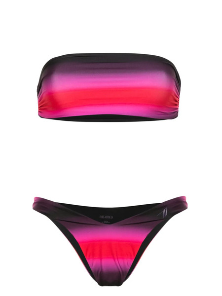  The Attico Gradient-effect Bikini - Black 