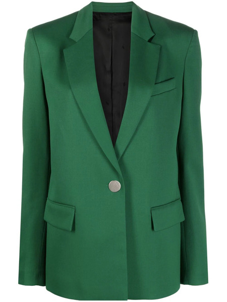  The Attico Single-breasted Blazer - Green 