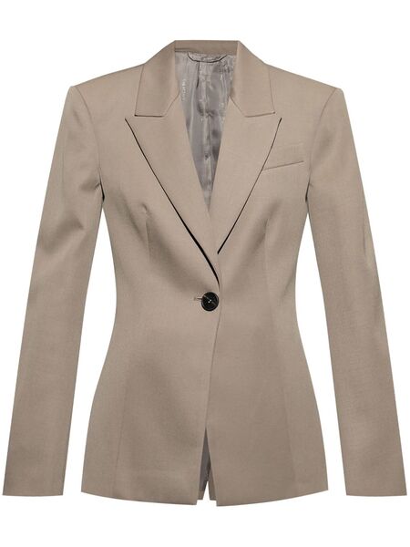  The Attico Single-breasted Blazer - Neutrals 