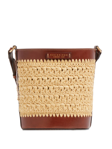  The Bridge Raffia Bucket Bag - Neutrals 