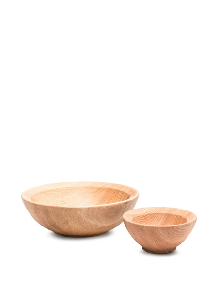  The Conran Shop Oak Snack Serving Bowl - Neutrals 
