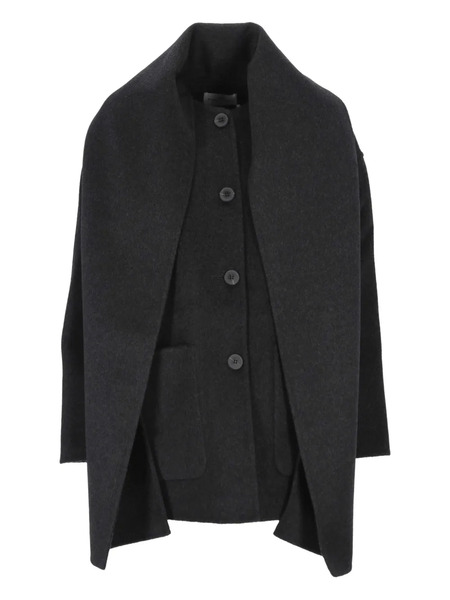  The Dynamis Studio Button-fastening Wool Coat - Grey 