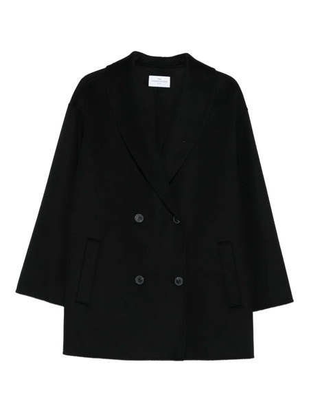 The Dynamis Studio Double-breasted Coat - Black 