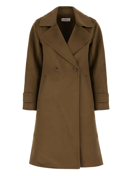  The Dynamis Studio Double-breasted Wool Coat - Brown 