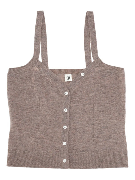  The Garment Buttoned Top - Brown 