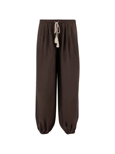  The Garment Drawstring-fastening Trousers - Brown 