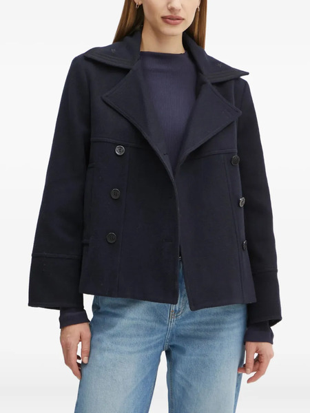  The Kooples Double-breasted Coat - Blue 