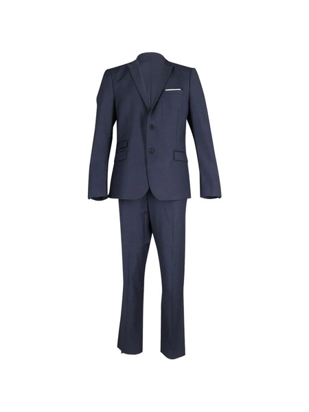  The Kooples Single-breasted Wool Suit - Blue 