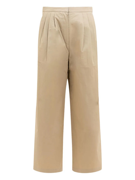  The Loom Pleated-front Trousers - Neutrals 