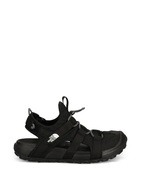  The North Face Explore Touch-strap Drawstring Sandals - Black 