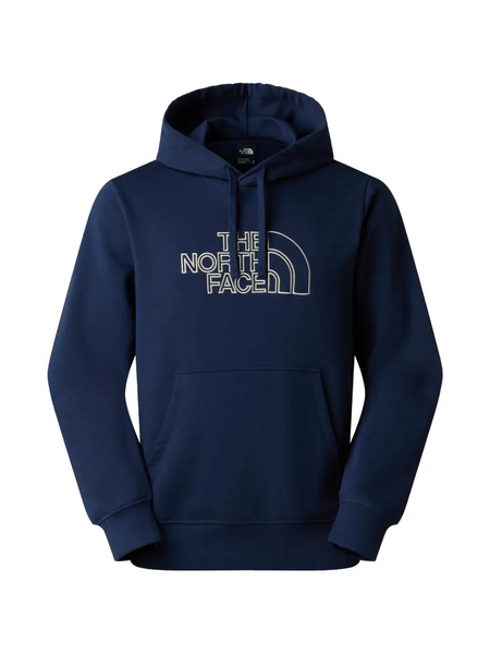  The North Face Logo Hooded Sweatshirt - Blue 