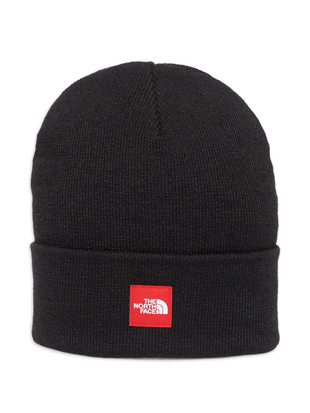  The North Face Logo-patch Beanie Hat - Black 