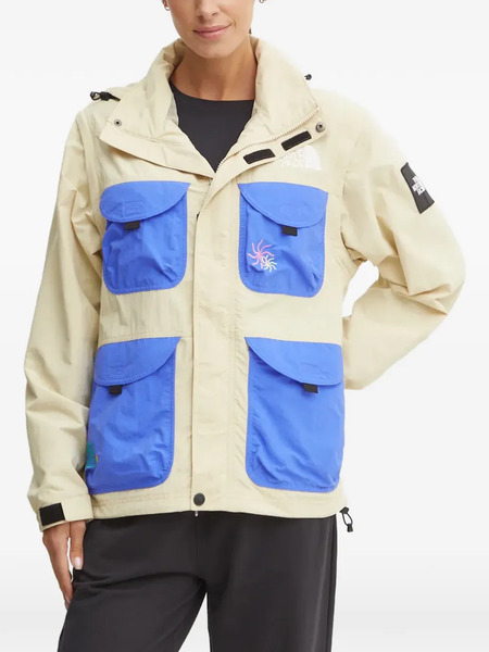 The North Face Pockets Hooded Jacket - Neutrals 