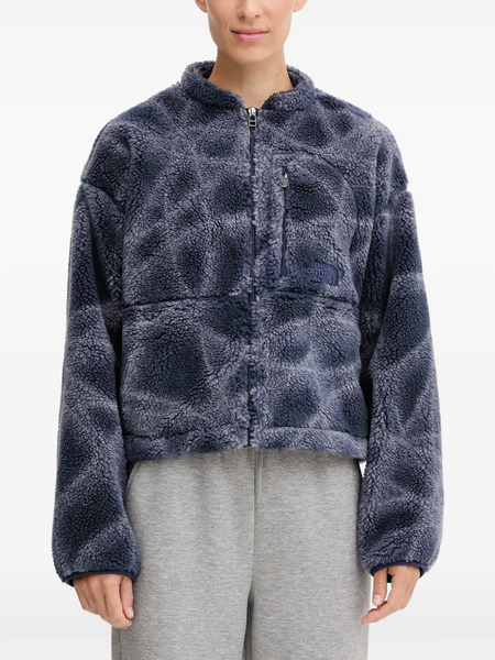  The North Face Zip-up Fleece Jacket - Blue 