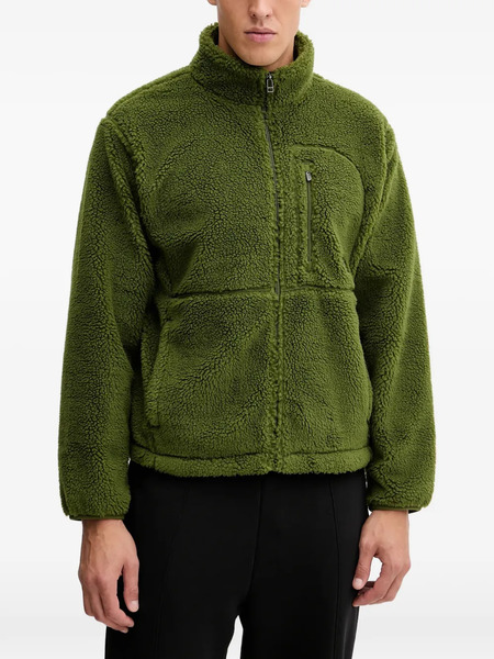  The North Face Zipped Fleece Jacket - Green 