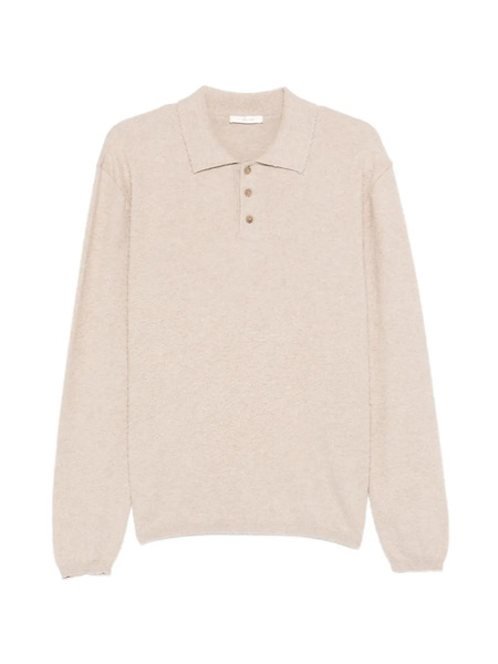  The Row Almot Polo Sweater - Neutrals 