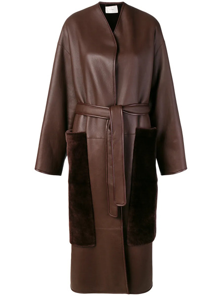  The Row Belted Midi Coat - Brown 