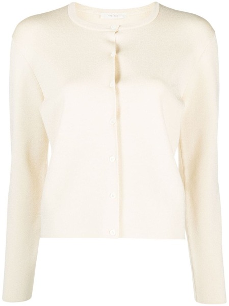  The Row Corole Ribbed-knit Cardigan - Neutrals 