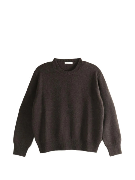  The Row Crew-neck Long-sleeve Sweater - Brown 