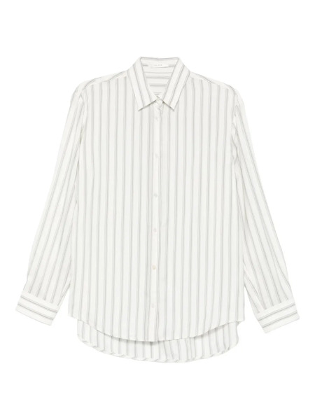  The Row Eirlys Striped Shirt - Grey 