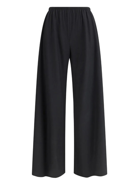  The Row Fleece Gala Trousers - Black 