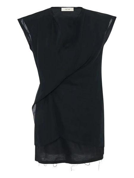  The Row Inawa Draped Top - Black 