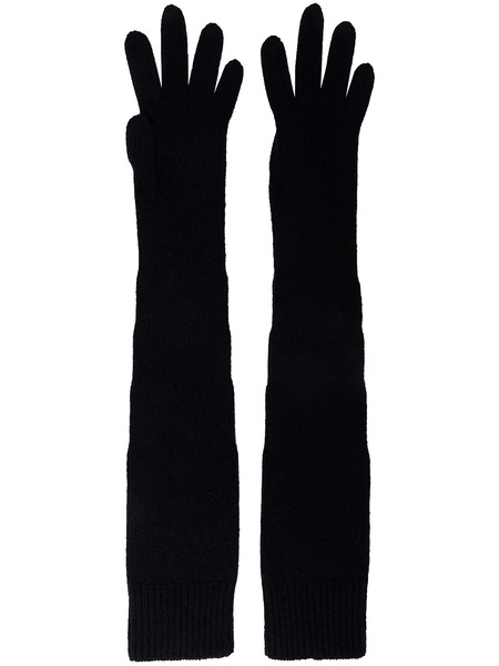  The Row Knitted Long-gloves - Drn Dark Navy 